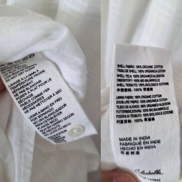 Cleobella Aliza Ankle Dress White S  $271 (No belt) - Picture 12 of 12